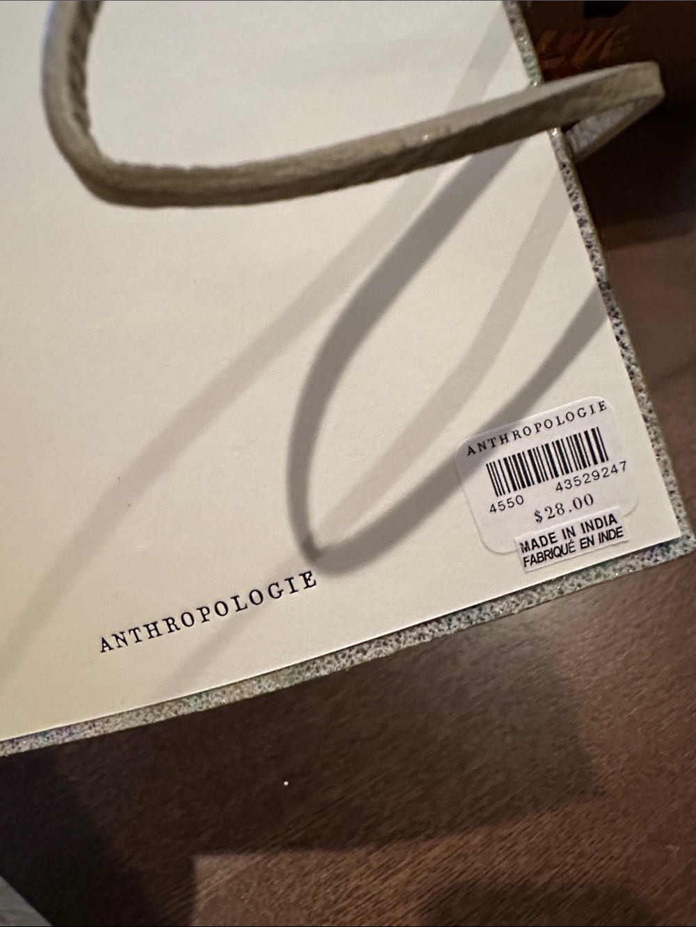 Anthropologie Holographic Leather Sketchbook/Notebook - Picture 3 of 5